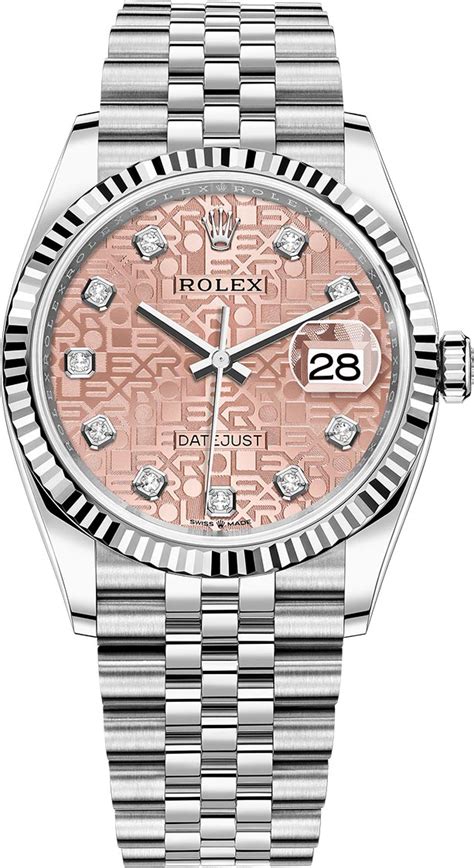 rolex datejust diamond pink jubilee|rolex datejust price guide.